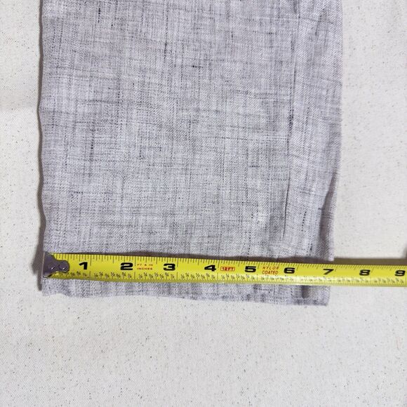 Brunello Cuccinelli Linen Drawstring Pants EU 50 Leisure Fit 25” Inseam Hemmed - Picture 9 of 12